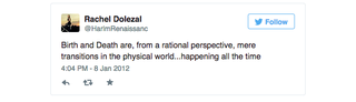 Illustration for article titled 9 Tweets From Rachel Dolezal That Will Really Make You Think